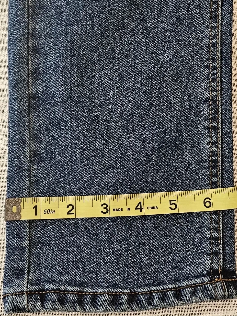 ​Tinseltown Hi Rise Slim Straight Jeans Size 5 / 27 Dark Wash Blue Denim NWT - Picture 14 of 16